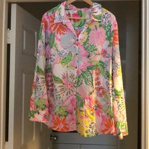 Lilly Pulitzer for Target Button Up